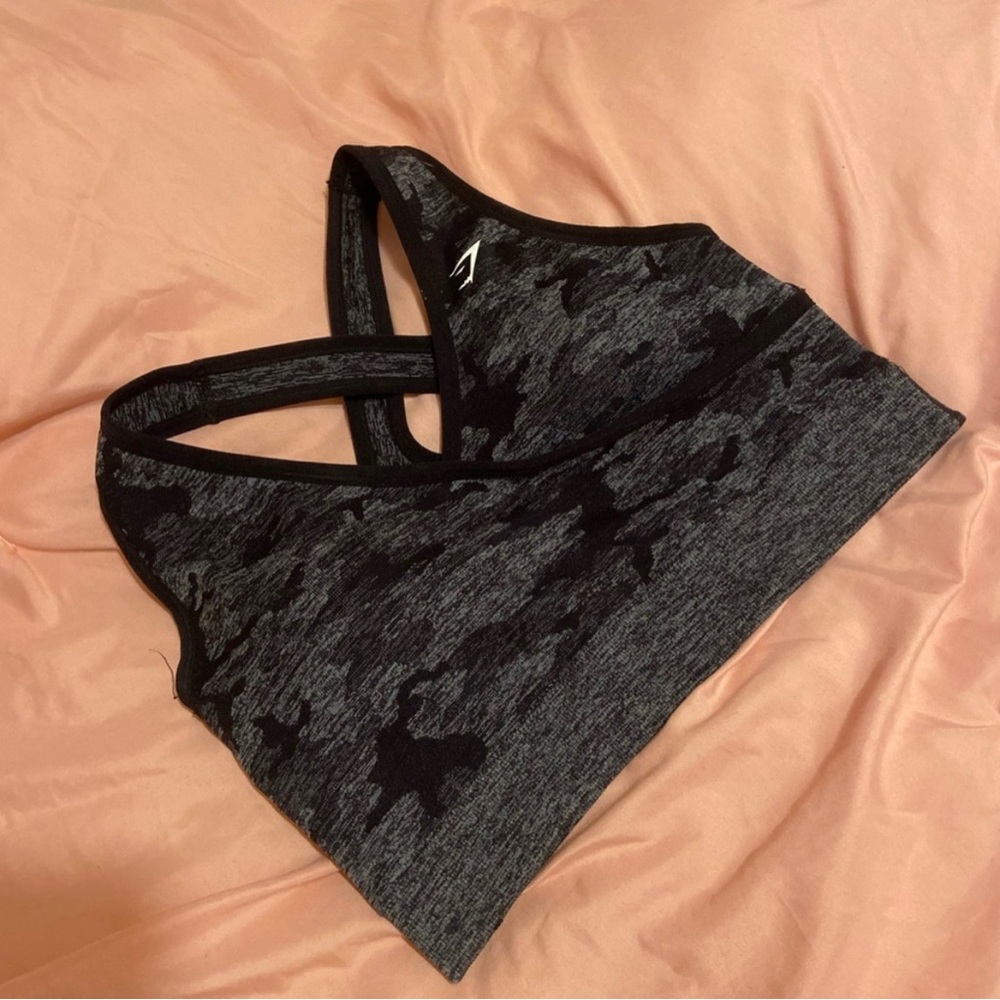 Gym Shark Camo Sports Bra